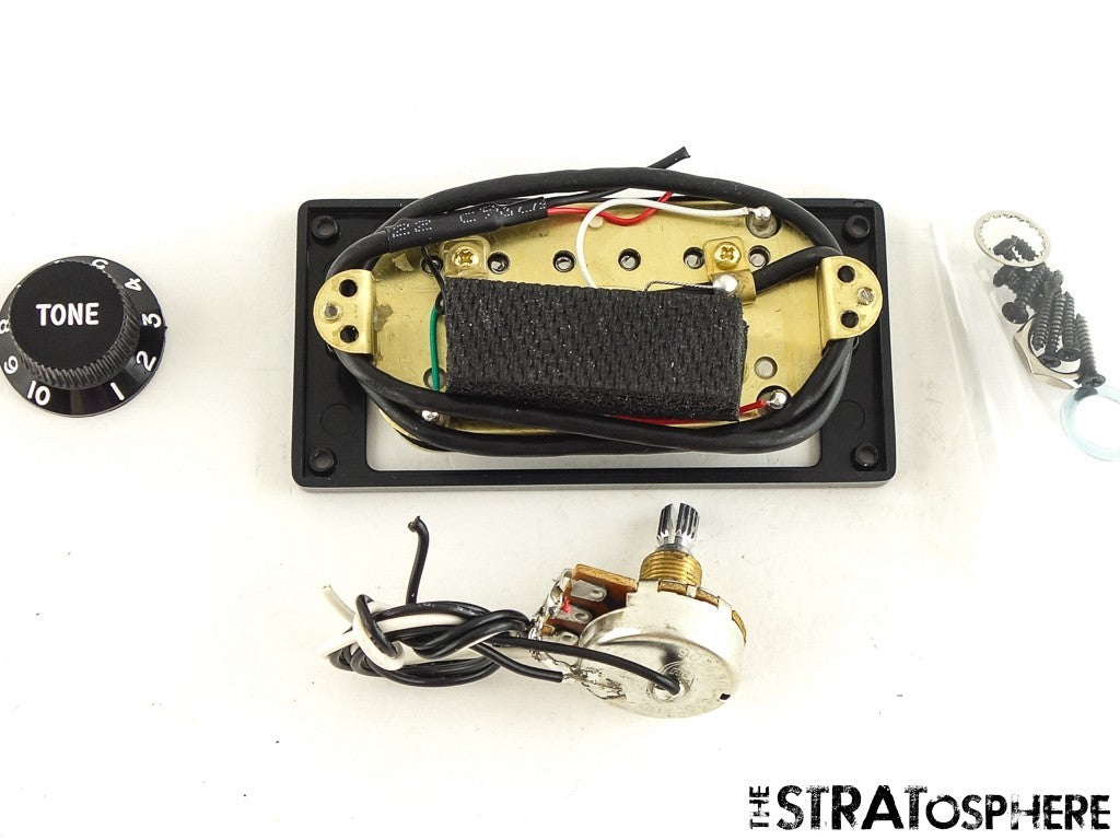 EVH Wolfgang Humbucker PICKUP POT KNOB Van Halen Cream Bridge Striped Circles