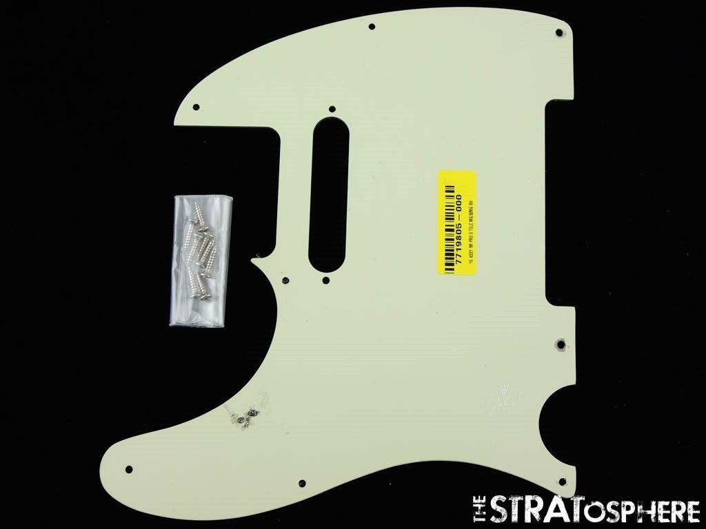 Fender American Professional II Telecaster, Tele PICKGUARD, Mint Green, 3 Ply.