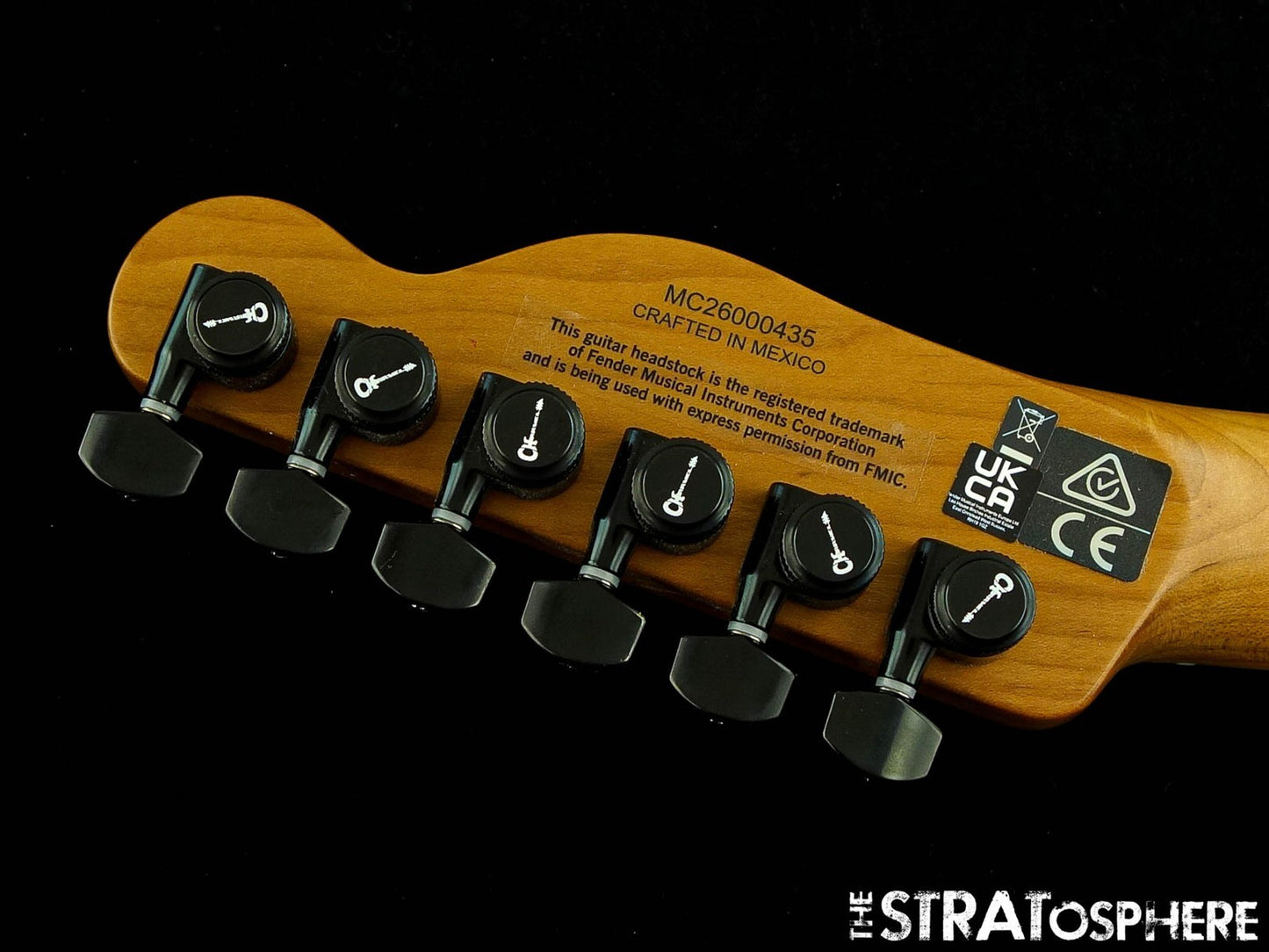 Charvel Pro Mod So-Cal 2 SC2 24 NECK& LOCKING TUNERS, Caramelized Maple Reverse