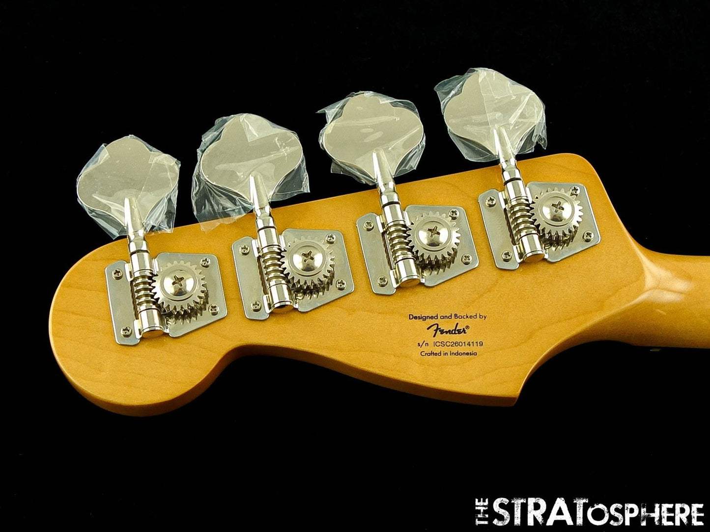 Fender Squier Classic Vibe 70s Jazz J Bass NECK & TUNERS, Block Inlays, Maple