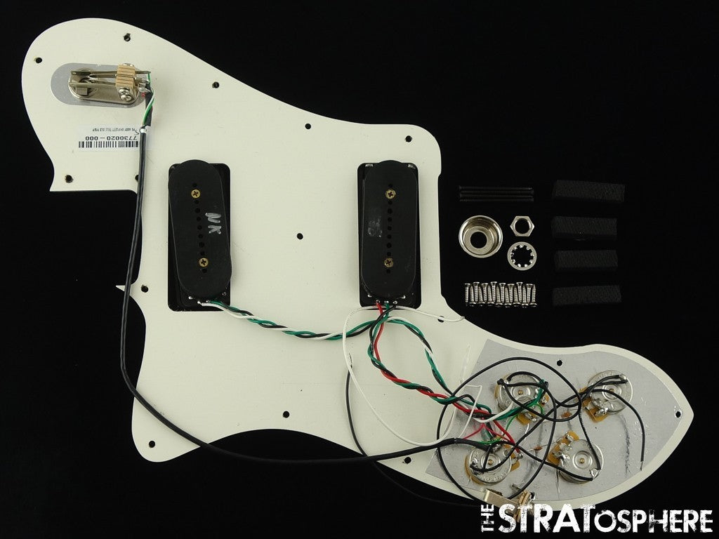 Fender Chris Shiflett Cleaver Deluxe Tele LOADED PICKGUARD, CS-90 Parchment