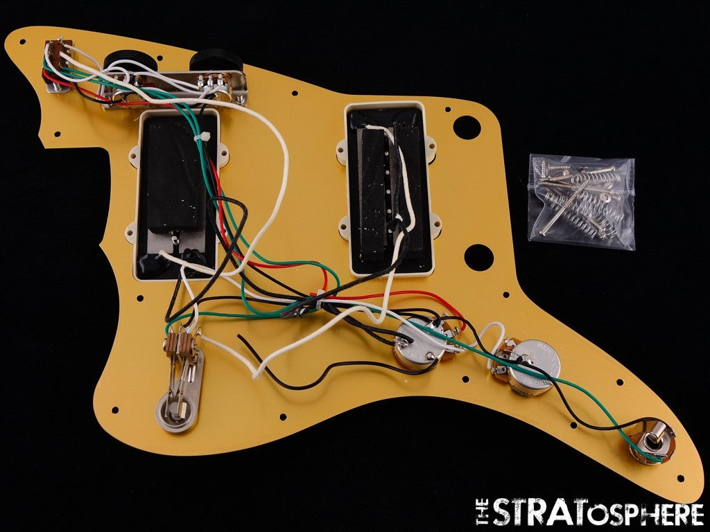 Fender Squier J Mascis Jazzmaster LOADED PICKGUARD, Guitar, Gold Anodized