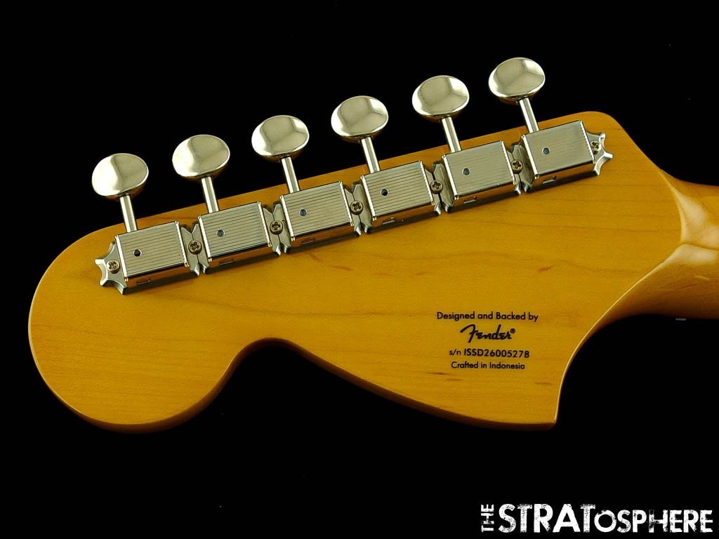 Fender Squier Classic Vibe 70s Strat NECK & TUNERS Stratocaster Guitar Maple.