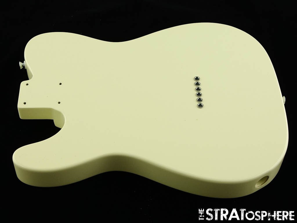 Fender Standard Telecaster Tele BODY Guitar Parts, Poplar Olympic White!