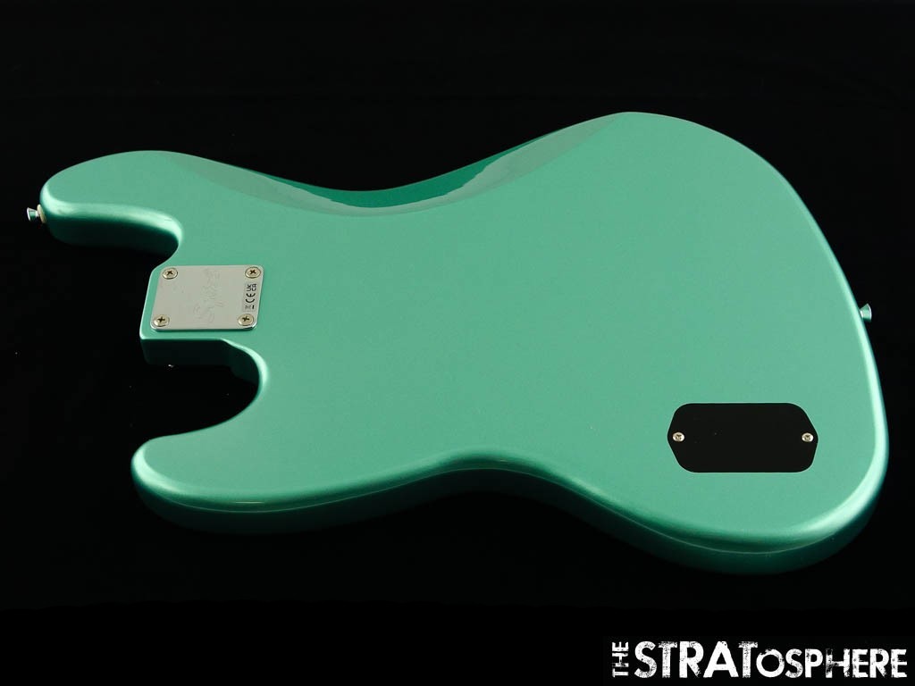 Fender Squier Affinity Active J Jazz BASS LOADED BODY, Preamp, Mystic Surf Green