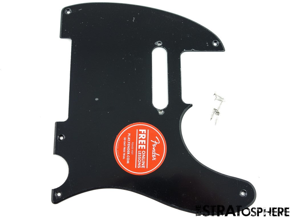 Fender Squier Classic Vibe 50s Tele PICKGUARD Guitar Telecaster Black 1 Ply.