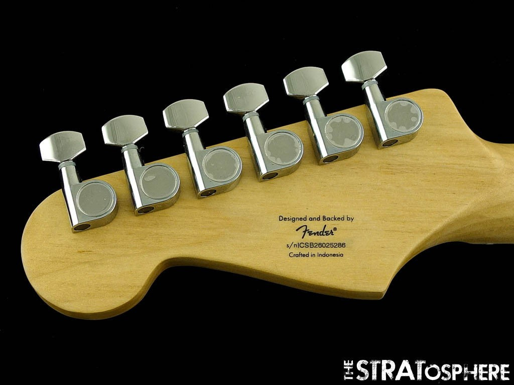 Fender Squier Sonic HT Strat, NECK & TUNERS Guitar Part Stratocaster MN Maple