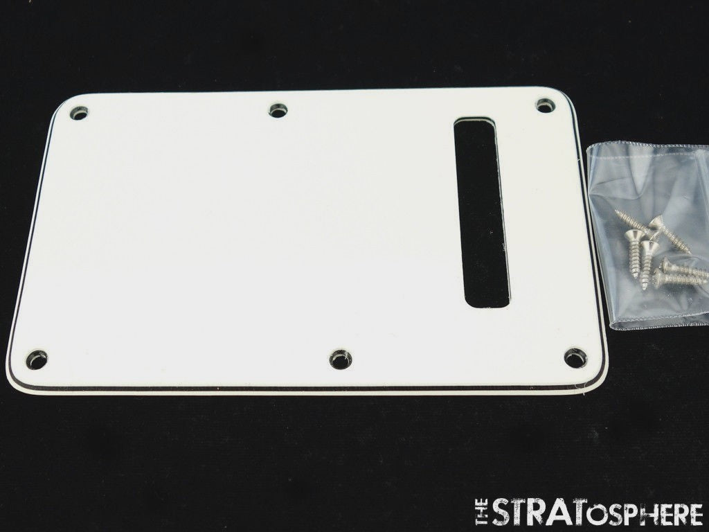 Fender Player II Stratocaster, Series, TREMOLO COVER, Strat, Parts, Back Plate.