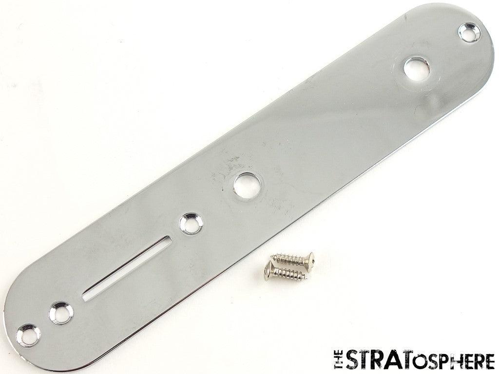 Fender Squier Affinity Series Tele FMT SH CONTROL PLATE, Chrome!