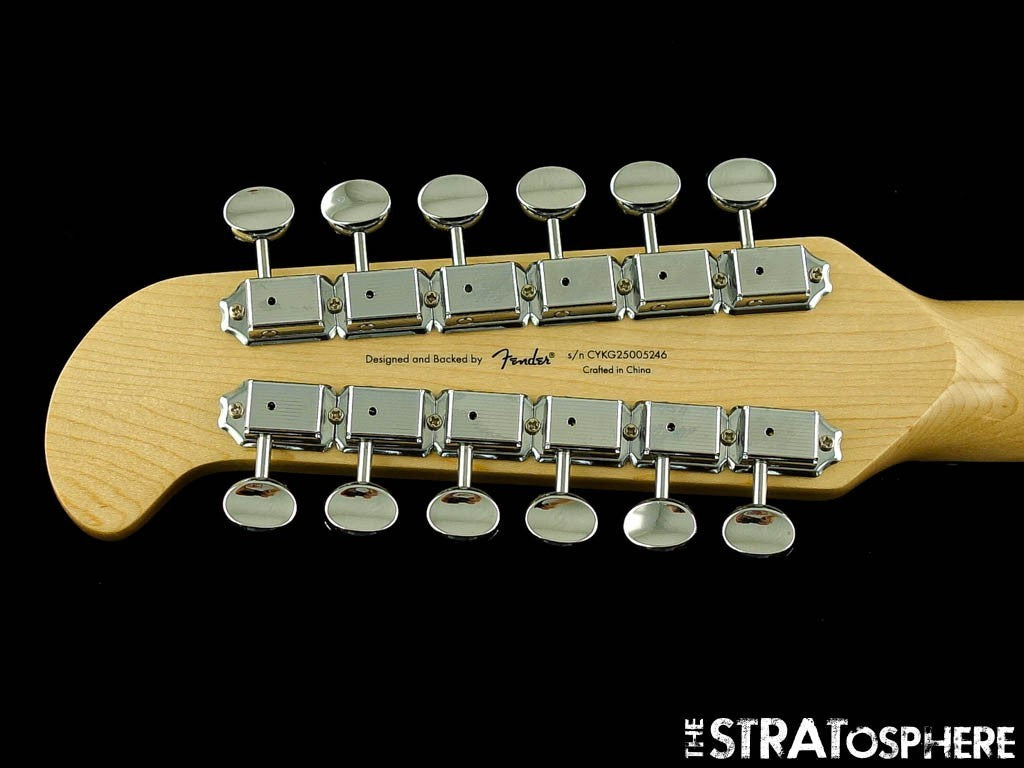 Fender Squier Paranormal Jazzmaster XII 12 String NECK & TUNERS, Tele Laurel