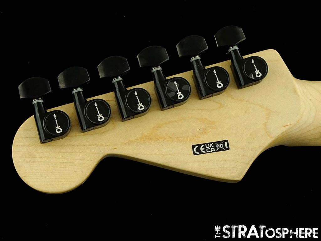 Charvel Pro Mod San Dimas NECK + TUNERS, Locking Nut, Compound Speed EBONY
