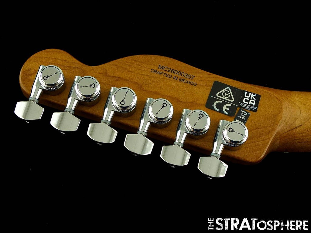 Charvel Pro Mod So-Cal 2 SC2 24 NECK& LOCKING TUNERS, Caramelized Maple Reverse