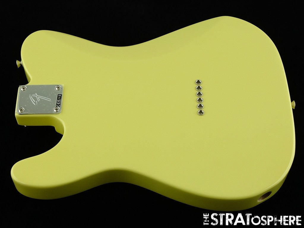 Fender Player II Series Telecaster HH Tele BODY + HARDWARE Hialeah Yellow.
