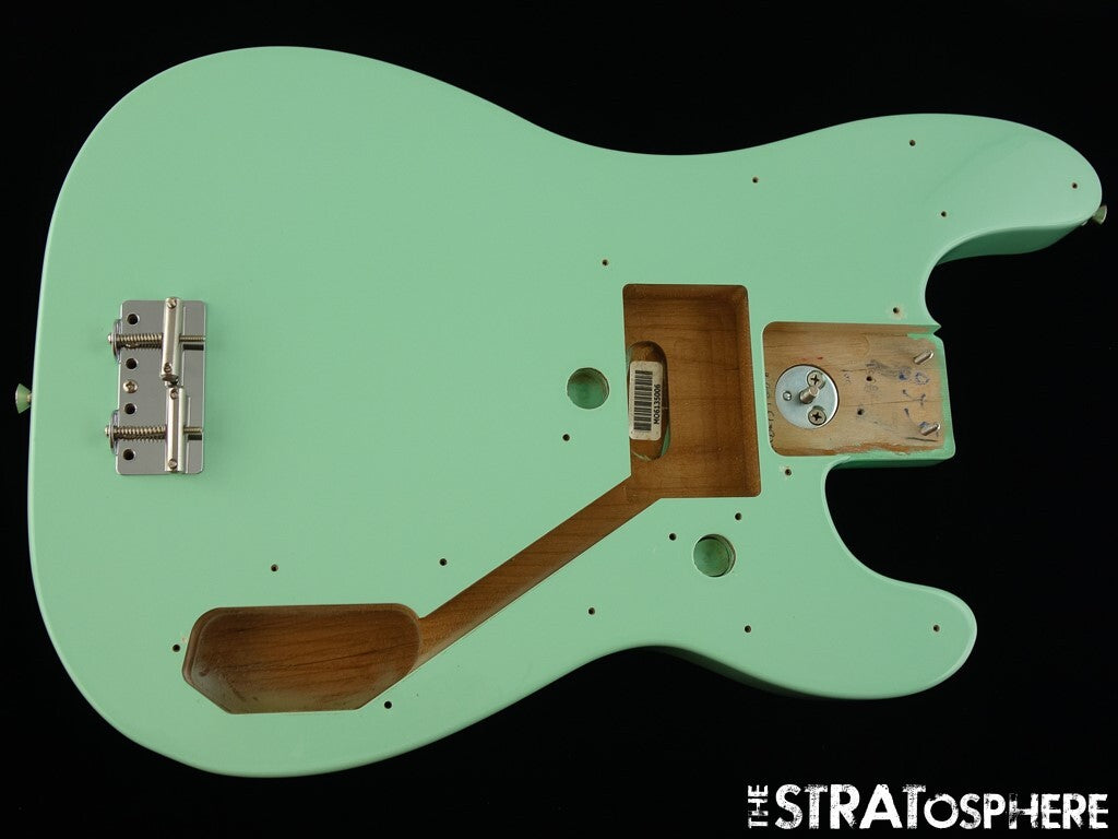 Fender Vintera II 70s Telecaster Tele BASS BODY & HARDWARE Alder Surf Green