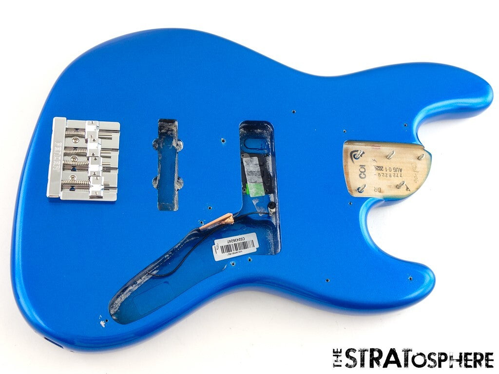 Fender American Ultra II Jazz Bass BODY + HARDWARE USA Guitar Noble Blue