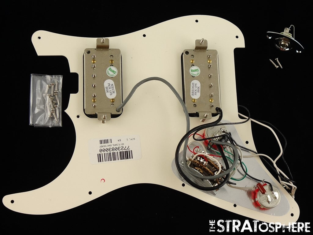 Charvel Prashant Aswani Pro Mod So-Cal LOADED PICKGUARD PA28 Pickups Parchment
