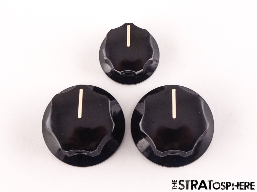 3 Fender Vintera II 60s Jazz J Bass, GUITAR KNOBS, Control