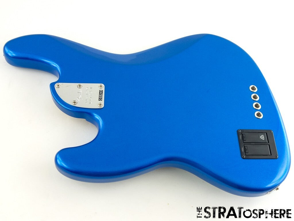 Fender American Ultra II Jazz J Bass LOADED BODY Mini-Toggle S-1 NBL Noble Blue