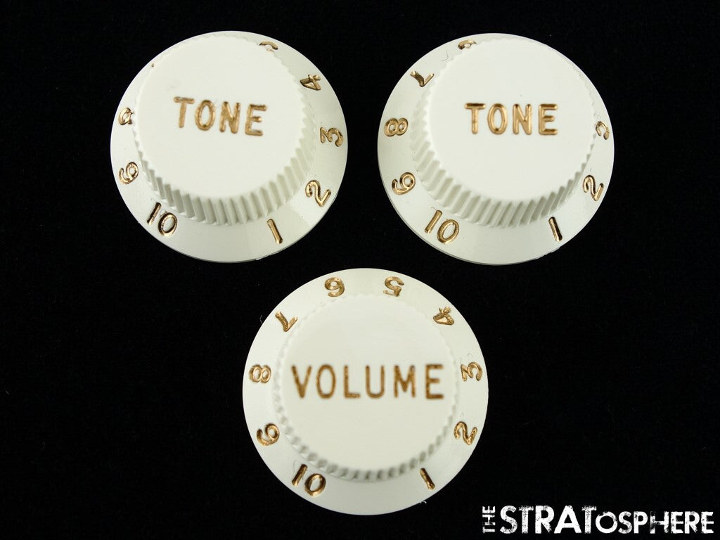 Fender Albert Hammond Jr Stratocaster Strat GUITAR KNOBS Control Volume Tone.