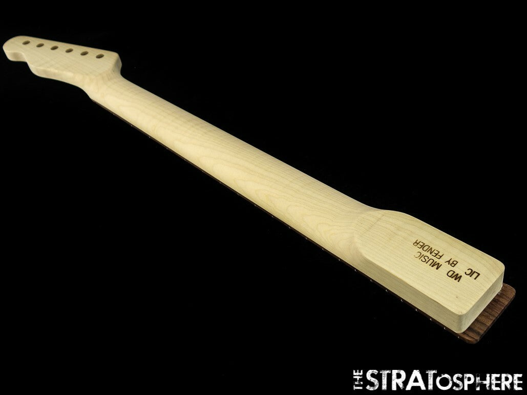 NEW Fender Lic WD Telecaster Tele Replacement NECK AAA Flame Maple Rosewood 22
