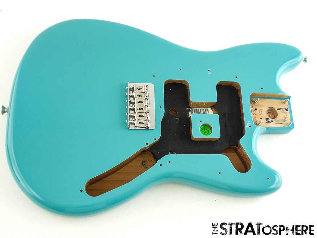 Fender Player II Mustang Series BODY & HARDWARE, Parts Offset Aquatone Blue