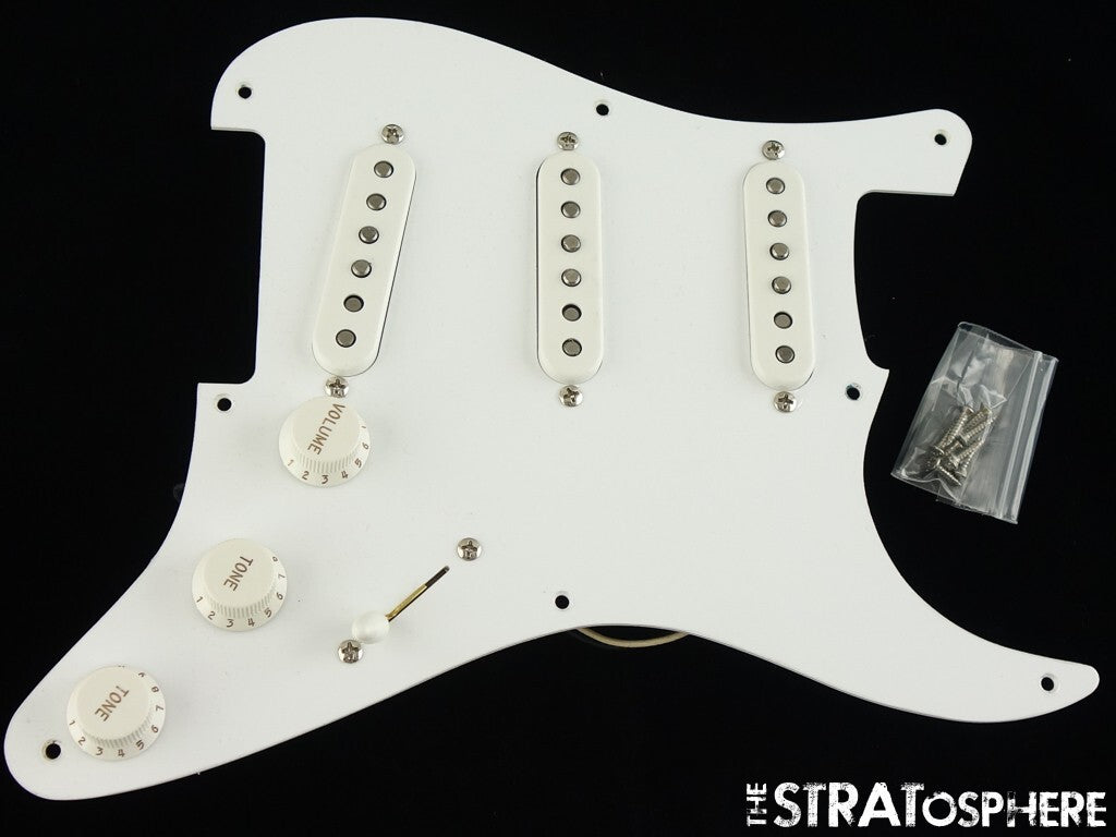 USA Fender Custom Shop Ltd 70th Annie Strat NOS LOADED PICKGUARD, ''EP''.