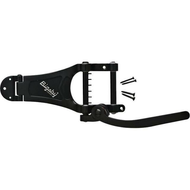 MINT Bigsby B700 Vibrato Tailpiece Black Bigsby Lic for Arch Top TP-3674-003