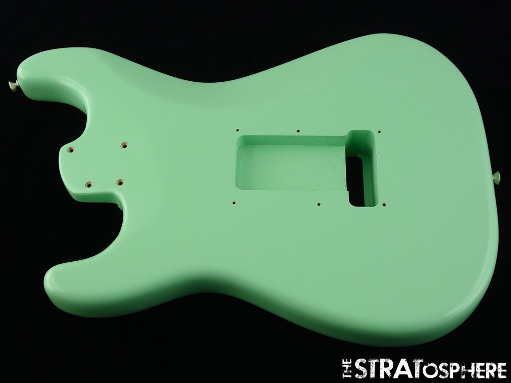 USA Fender Cory Wong Stratocaster Strat BODY, Ltd. Lacquer Satin Surf Green