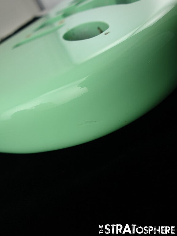 USA Fender JEFF BECK Stratocaster Strat BODY Guitar Surf Green $10 OFF
