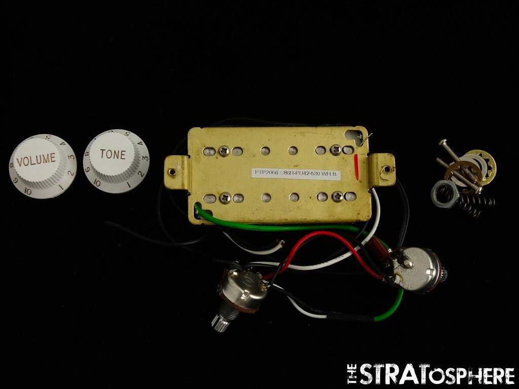 Fender Squier Sonic HT H Series Strat Humbucker PICKUP POTS & KNOBS Stratocaster