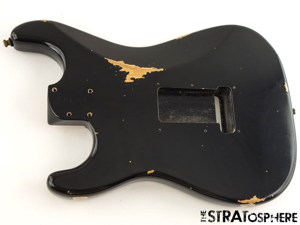 Fender USA Custom Shop Custom Strat Pro 2025 Relic BODY Black