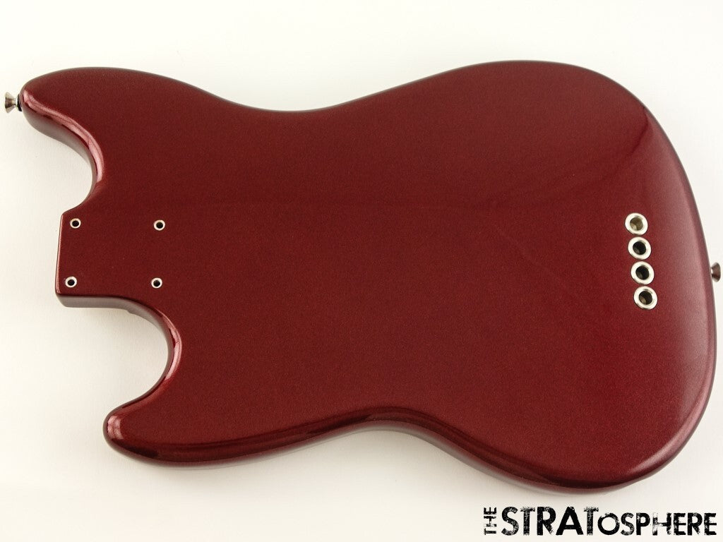 Fender American Performer Mustang Bass BODY, USA Parts Aubergine