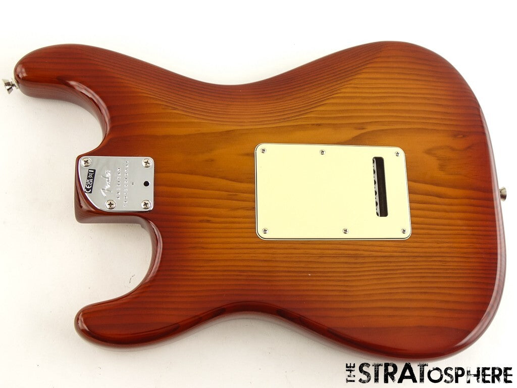 Fender American Professional II Stratocaster BODY w/ HARDWARE, Strat Siennaburst