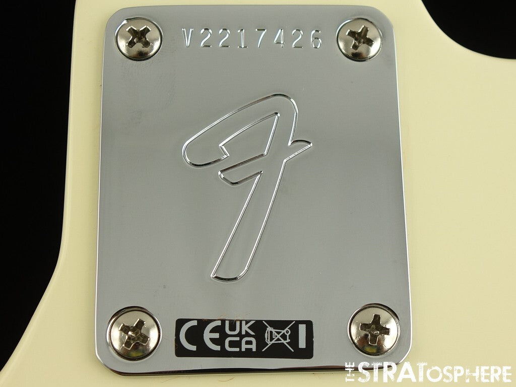 Fender AV II American Vintage 1966 Jazz J BASS BODY + HARDWARE 66 Olympic White
