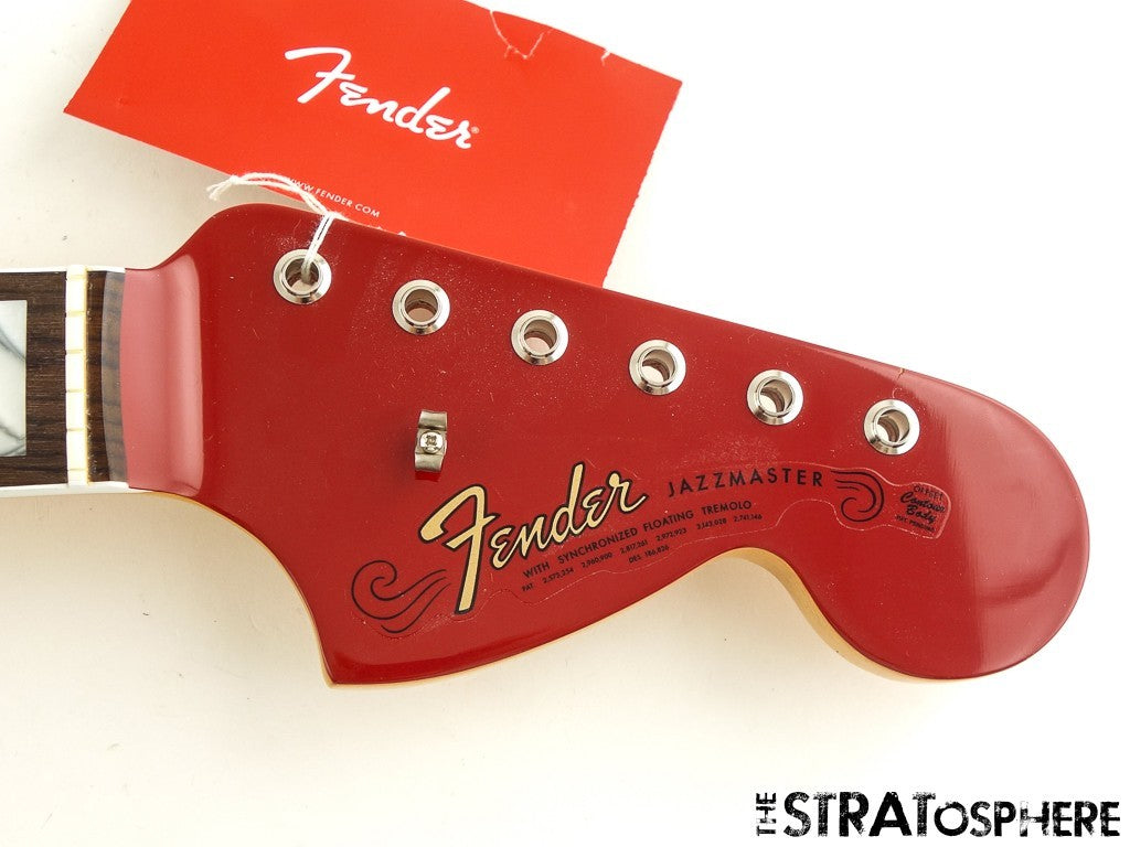 Fender AV II 1966 Jazzmaster BODY + NECK, Alder Dakota Red