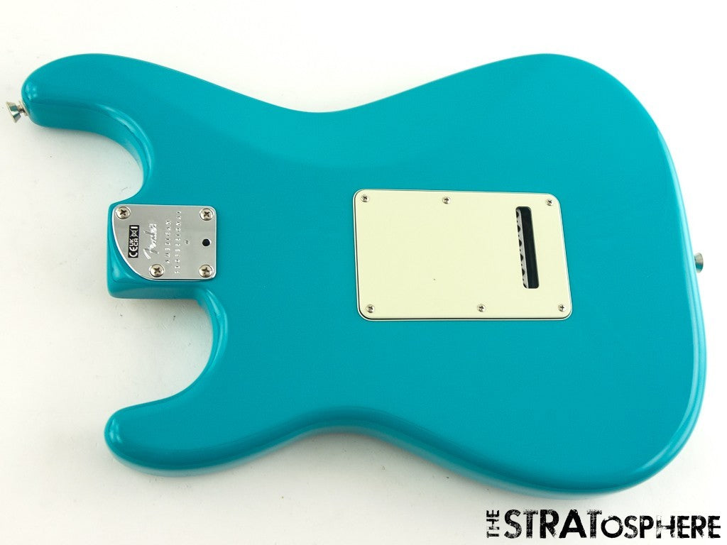 Fender American * Professional II Strat BODY w/ HARDWARE Alder MBL Miami Blue