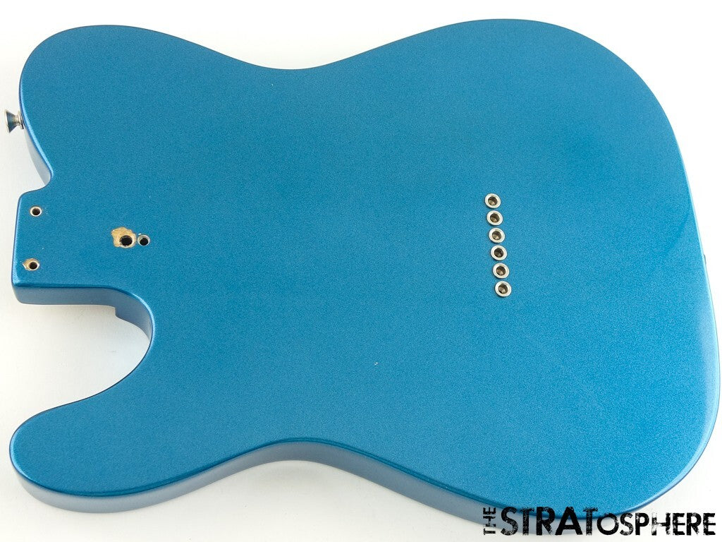 Fender AV II American Vintage 1972 Tele Thinline, Semi-Hollow Ash BODY, LPB Blue
