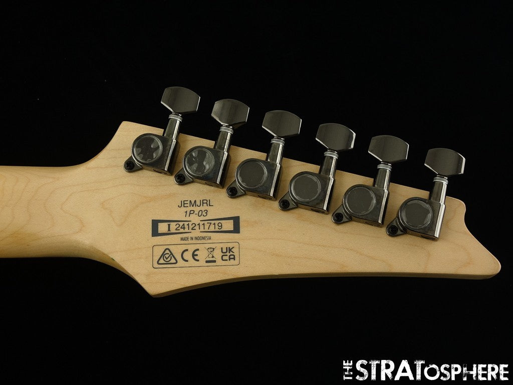LEFTY Ibanez JEMJR Steve Vai Wizard III NECK & TUNERS 15.75'' Jumbo Locking Nut