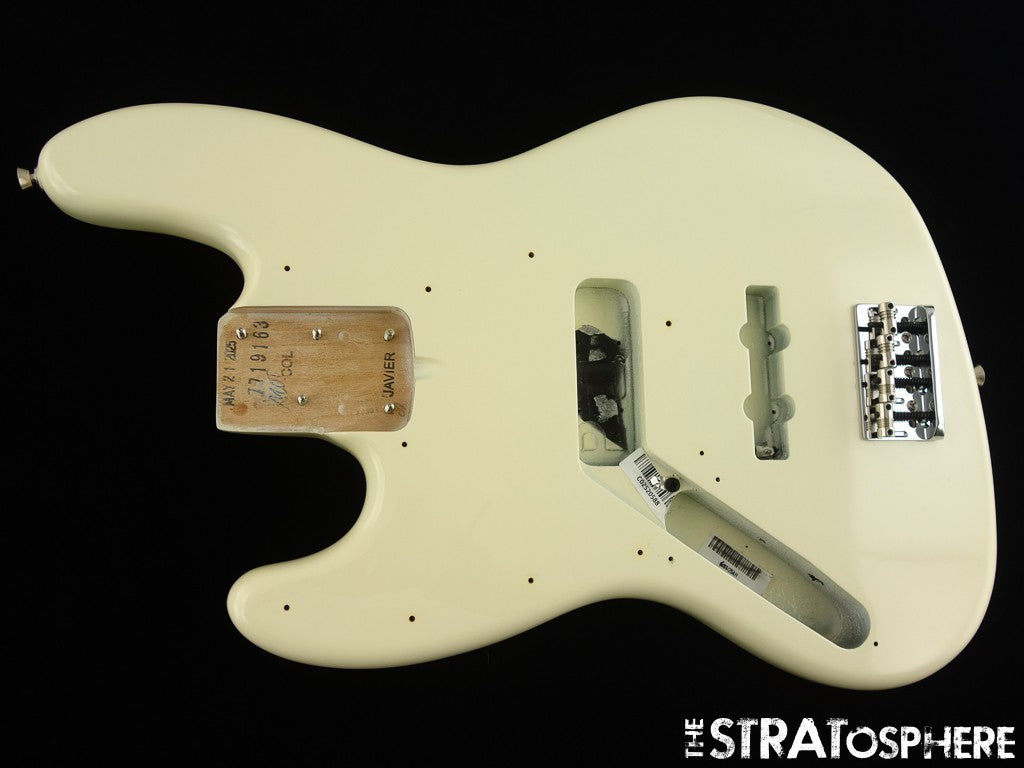 LEFTY Fender American Professional II Jazz Bass, BODY w/ HARDWARE Olympic White