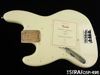 LEFTY Fender American Professional II Jazz Bass, BODY w/ HARDWARE Olympic White