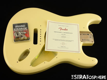 American Fender Stratocaster MALMSTEEN Strat BODY, Vintage White