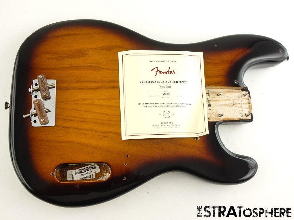 Fender AV II American Vintage 1954 Precision P BASS BODY + HARDWARE 2TS $30 OFF