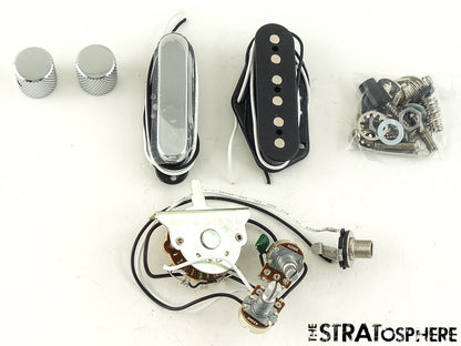 Fender Squier Affinity Series Tele Thinline PICKUPS POTS KNOBS, Telecaster.