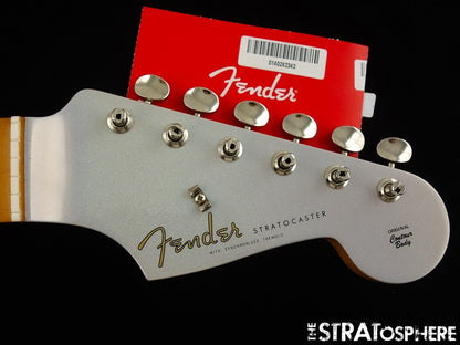 Fender H.E.R. Stratocaster Strat NECK & TUNERS, Painted Headstock ''C'' Maple