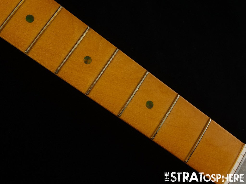 Fender H.E.R. Stratocaster Strat NECK & TUNERS, Painted Headstock ''C'' Maple