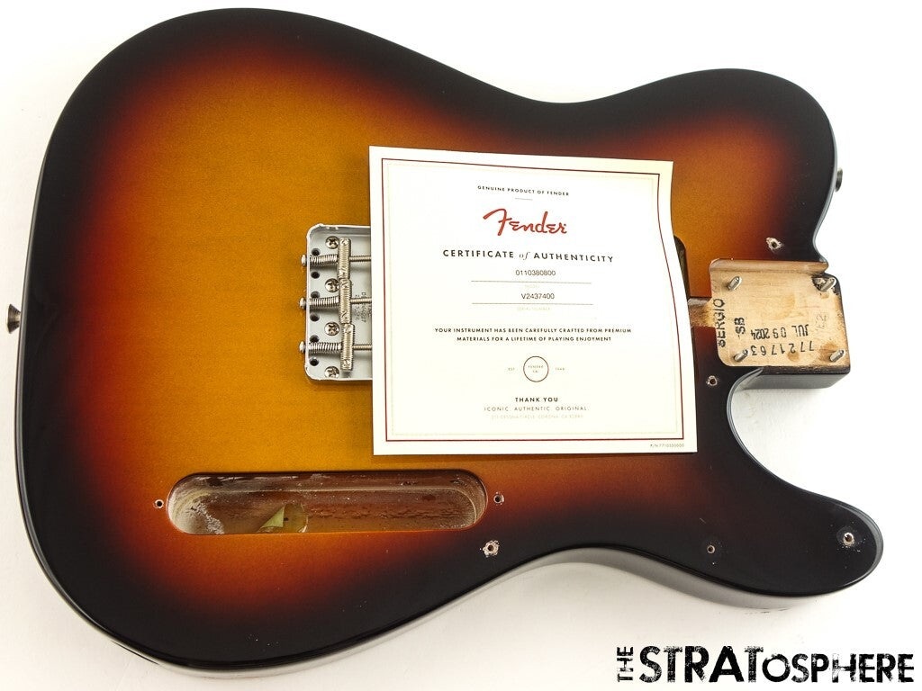 Fender AV II American Vintage 1963 Telecaster BODY & HARDWARE 63 Tele 3TS