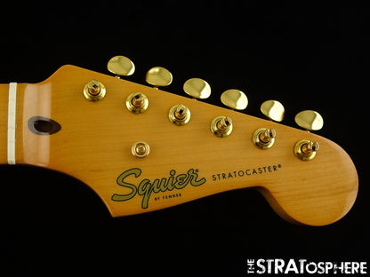 Fender FSR Squier Classic Vibe 50s Stratocaster Strat, NECK w/ GOLD TUNERS Maple