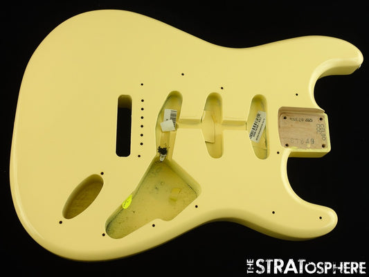 American Fender Stratocaster MALMSTEEN Strat, BODY, Vintage White!