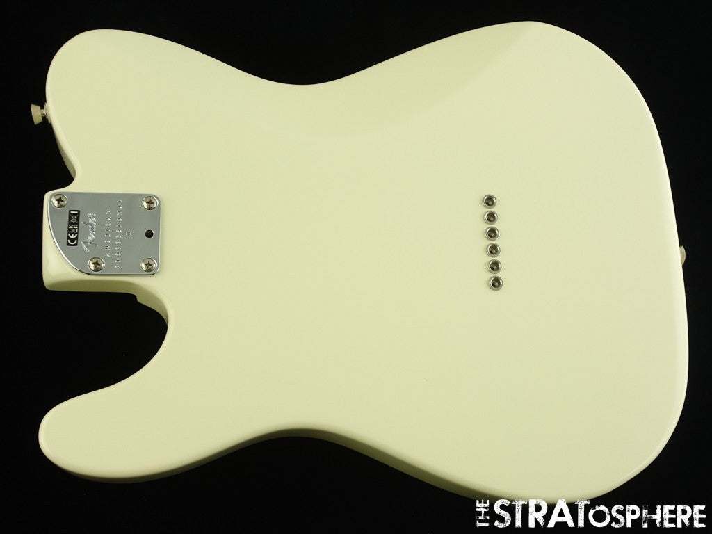 Fender American Professional II Tele Deluxe BODY & HARDWARE Olympic White