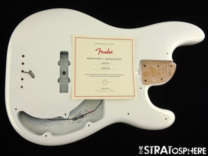 Fender American Ultra P Bass BODY, Precision USA Guitar Arctic Pearl
